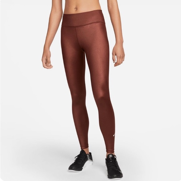 Nike Pants - NWT NIKE ONE Bronze Eclipse Leggings